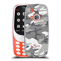 Official Support British Soldiers Urban Camo Soft Gel Case For Nokia 3310 2017