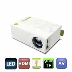 LED Projector 600 Lumens 320X240 Pixels Supports Full HD 1080P HDMI USB MINI Portable Projector Home Media Player