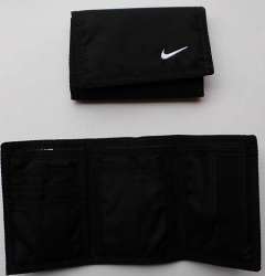Nike Wallet - Zipped Coin Pocket - Black