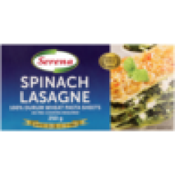 Serene Serena Spinach Lasagne Durum Wheat Pasta Sheets 250G