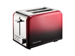 Russell Hobbs Ombre 2 Slice Toaster Red