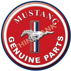 Mustang - Genuine Parts - Classic Metal Sign