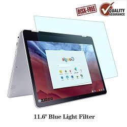 Eye Protection Anti Blue Light Screen Protector For 11.6 Samsung Chromebook 3 11.6 Acer Chromebook R11 11.6" Asus Chromebook C213SA C202SA 11.6" Hp dell Chromebook 11
