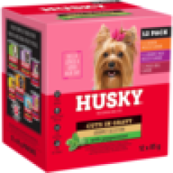 Husky Gourmet Selection Adult Wet Dog Food Cuts In Gravy 12 X 85G