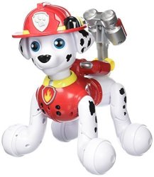 Paw Patrol Zoomer Marshall Interactive Pup With Missions Sounds And Phrases By Spin Master