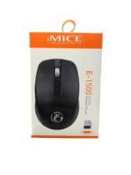 Dw 2.4GHZ Wireless Mouse Black - E-1500