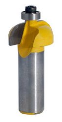 Tork Craft Cove Router Bit With Bearing 1 2X1 2