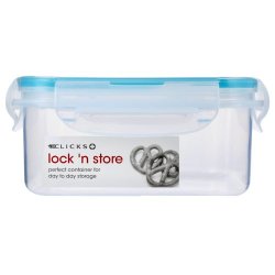 Clicks Fresh Lock Square Food Storage Container 800ML