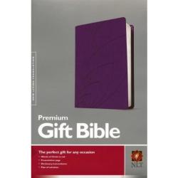 Nlt Premium Gift Bible Classic Purple Imitation Leather Speciality