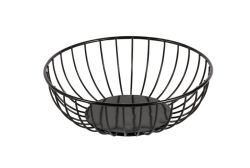 Black Round Fruit Basket