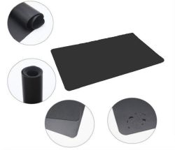 Ultra Thin Mega Desk Pad Mat For Home & Office Black L