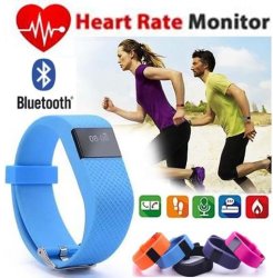 Bluetooth Smartwatch Bracelet - Heart Rate Monitor Fitness Tracker Calorie Counter Etc.