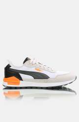 Puma Mens Graviton Mega Sneakers - Grey-orange - Grey-orange UK 6