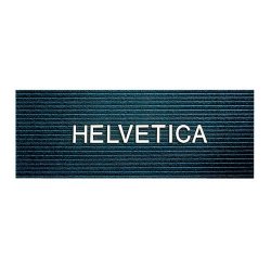 Quartet Characters For Felt Letter Boards 1 Inch Helvetica White 300 Letters Numbers And Symbols 4423