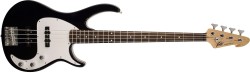 Milestone 4 Electric Bass Guitar - Gloss Black