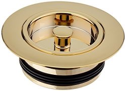 Westbrass D2091-03 Universal Push-in Styrene Replacement Disposal Flange And Stopper