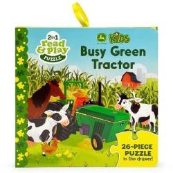 John Deere Kids Busy Green Tractor - Jack Redwing Board Book