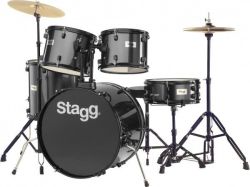 Stagg TIM122B Bk 5 Piece Drum Set