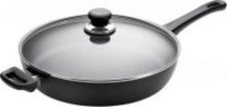 Scanpan Classic 32cm Saute Pan With Lid in Black