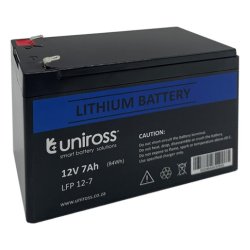 Uniross Lithium Ion 12V7AH Battery