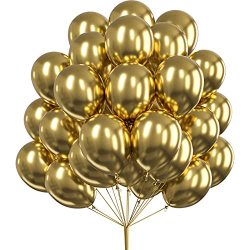 PartyWoo Pastel Balloons, 60 pcs 12 Inch Pastel Latex Balloons, Gold  Glitter Balloons, Pastel Colour Balloons for Pastel Party Decorations,  Pastel