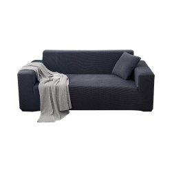 Stretch Couch Cover Grey 235-300CM