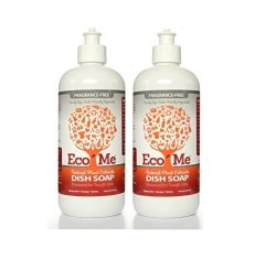 Eco-me Unscented Dish Soap With Essential Oils And Citric Acid 16 Fl. Oz. Pack Of 2