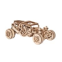Wooden City: Wooden Figures Buggy Car 3D Puzzle - 137 Pieces