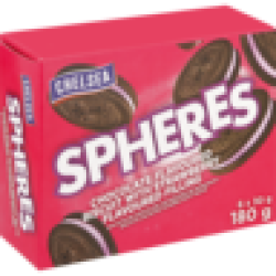 Spheres Strawberry Biscuits 180G