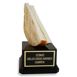 Far Out Awards Grilled Cheese Trophy - Grilled Cheese Eating Contest Trophy Grilled Cheese Cook Off Award Best Grilled Cheese Trophy Grilled Cheese Lover Gift