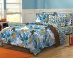 Extreme Sports Ultra Soft Microfiber Boys Comforter Bed In A A Bag Comforter And Sheet Set Twin Or Twin XL Blue Multi By X-14