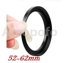 52-62MM 52MM To 62MM Step Up Ring Filter Adapter For Canon Nikon Sony Uv Nd Cpl Metal Step Up Ring Adapter