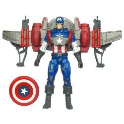 Marvel Captain America With Glider Jetpack