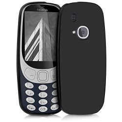 Kwmobile Chic Tpu Silicone Case For The Nokia 3310 2017 In Black Matt