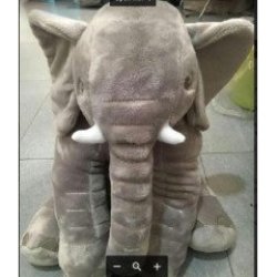 Elephant Pillow Toy Cuddle Buddy
