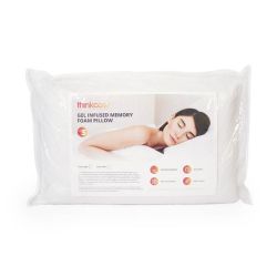 Think Cosy Gel Infused Memory Foam Contour Pillow Cosy Firm