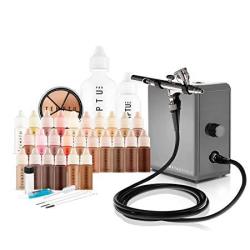 Temptu Pro Plus Deluxe Airbrush Kit: Airbrush Makeup Set For Professionals
