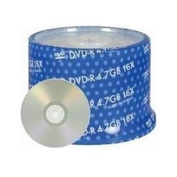 100 Prodisc Spin-x 16X Dvd-r 4.7GB Silver Inkjet