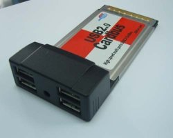 Pcmcia: 4 Port USB Card