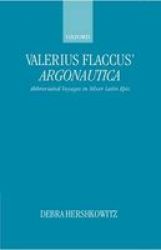 Valerius Flaccus' Argonautica - Abbreviated Voyages in Silver Latin Epic