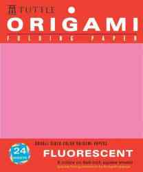 Origami Folding Paper Fluorescent - Tuttle Publishing Paperback