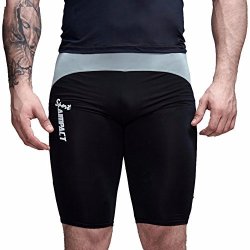Aimpact Compression Cool Dry Sports Tights Pants Baselayer Running Leggings Yoga Rashguard Men Gray XL