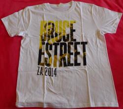 Bruce Springsteen The Boss Official 2014 Sa Tour T-shirt Large