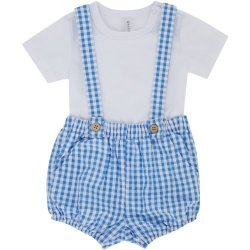 Made 4 Baby Boys Bubble Dungaree 3-6M
