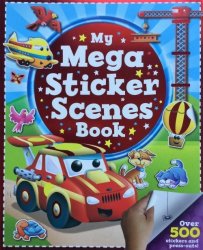 My Mega Sticker Book - Over 500 Stickers And Press-outs - Fun Cool Interesting Stickers