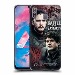 Official Hbo Game Of Thrones Jon Versus Ramsay Battle Of The Bastards Soft Gel Case Compatible For Samsung Galaxy M30 2019
