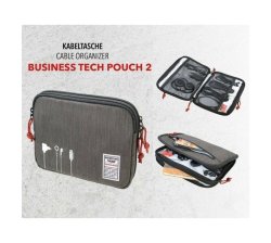 Cable Bag Electronic Accessories Organiser: Business Tech Pouch 2