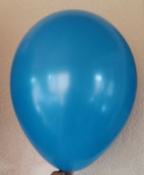 Helium Quality Balloons- 10 Per Pack- Blue