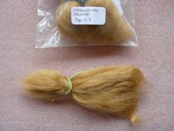 Promotion French Mohair For Reborn Dolls Strawberry Blonde