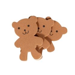 Dala Teddy Bear Eva Stickers 12 Pieces